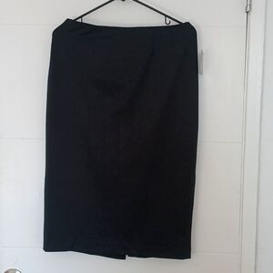 Awesome black Kasper pencil black skirt